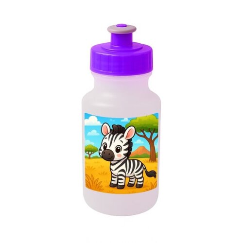 Garrafinha Squeeze Personalizada Zebra Baby