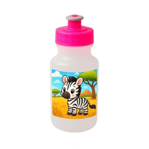 Garrafinha Squeeze Personalizada Zebra Baby