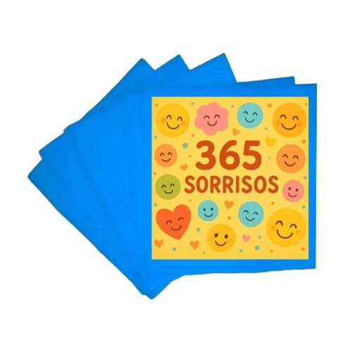 Guardanapo de Papel Personalizado 365 Sorrisos