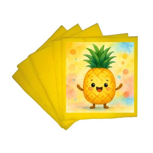 Guardanapo de Papel Personalizado Abacaxi