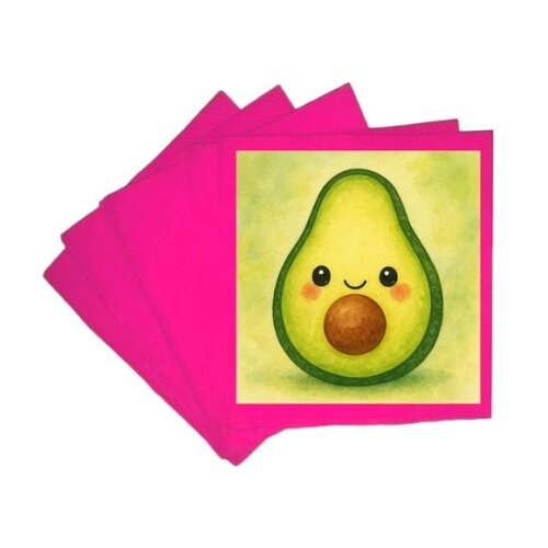 Guardanapo de Papel Personalizado Abacate