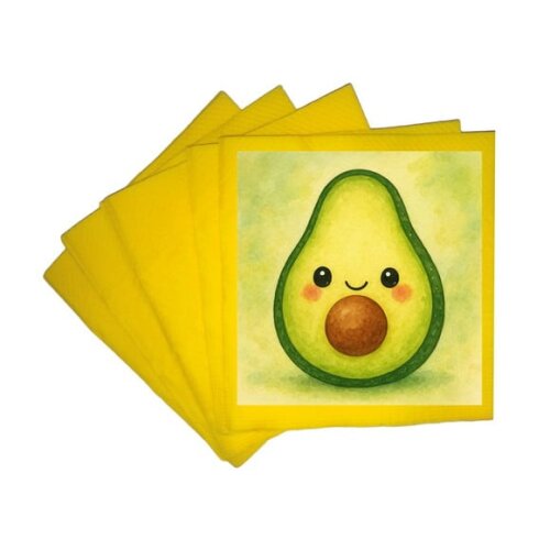 Guardanapo de Papel Personalizado Abacate