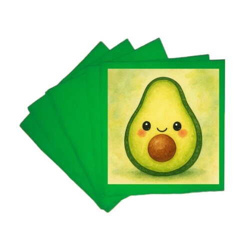 Guardanapo de Papel Personalizado Abacate