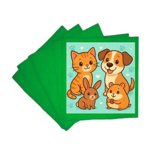 Guardanapo de Papel Personalizado Animais de Estimação