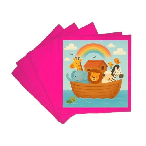 Guardanapo de Papel Personalizado Arca de Noé