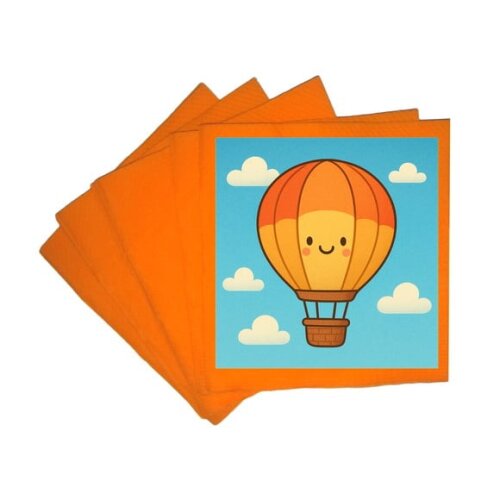 Guardanapo de Papel Personalizado Balão de Ar Quente