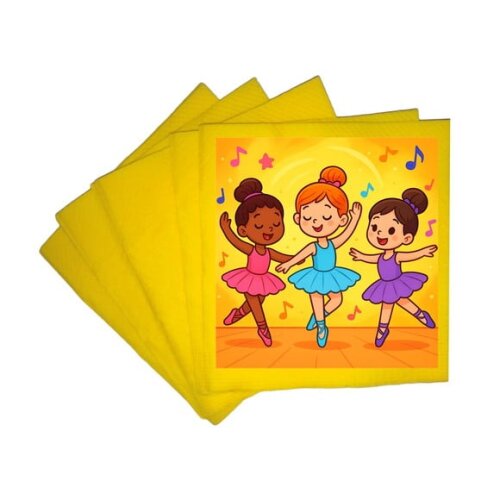 Guardanapo de Papel Personalizado Balé
