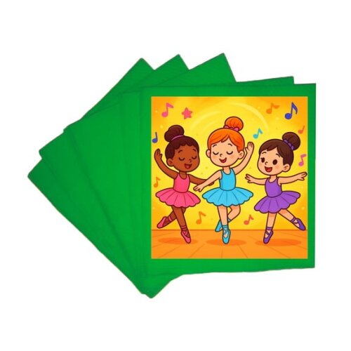 Guardanapo de Papel Personalizado Balé