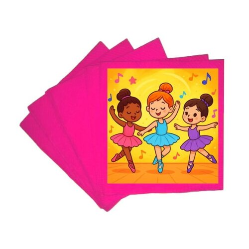 Guardanapo de Papel Personalizado Balé
