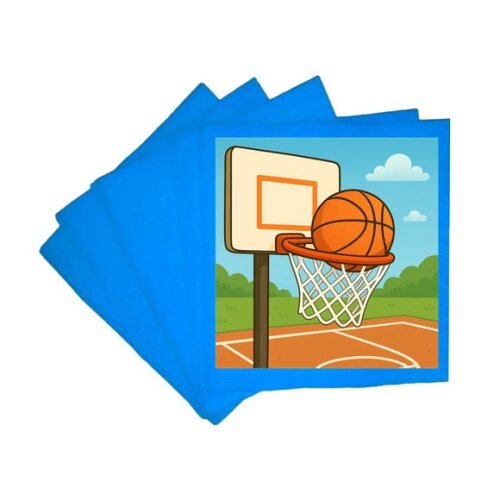 Guardanapo de Papel Personalizado Basquete