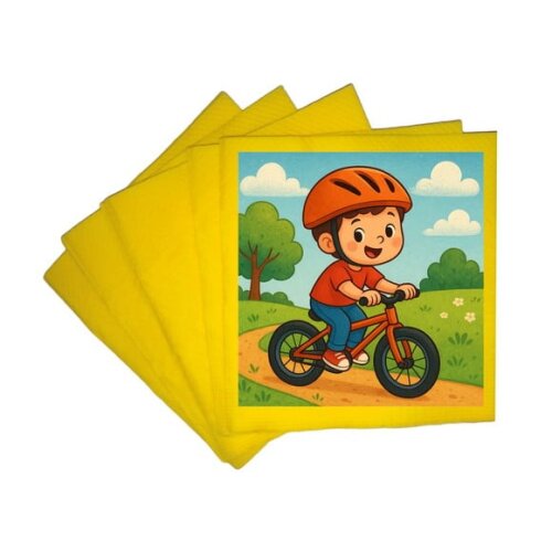 Guardanapo de Papel Personalizado Bike Ciclista