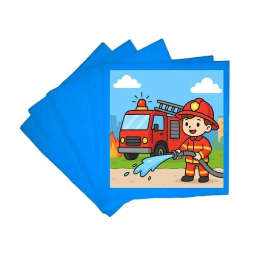 Guardanapo de Papel Personalizado Bombeiros