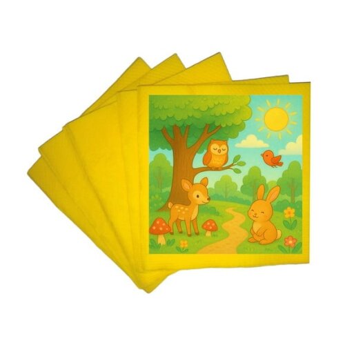 Guardanapo de Papel Personalizado Bosque Encantado