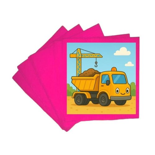 Guardanapo de Papel Personalizado Caminhão Caçamba