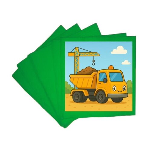 Guardanapo de Papel Personalizado Caminhão Caçamba