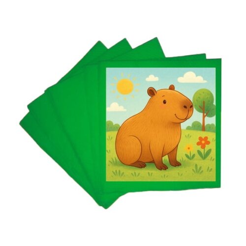 Guardanapo de Papel Personalizado Capivara