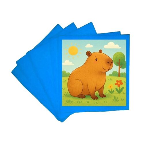 Guardanapo de Papel Personalizado Capivara