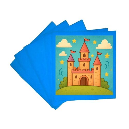 Guardanapo de Papel Personalizado Castelo Encantado