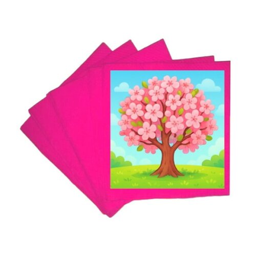 Guardanapo de Papel Personalizado Cerejeira