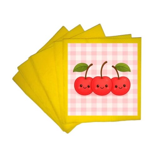 Guardanapo de Papel Personalizado Cerejinha