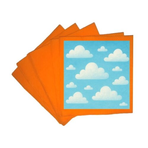 Guardanapo de Papel Personalizado Céu Azul