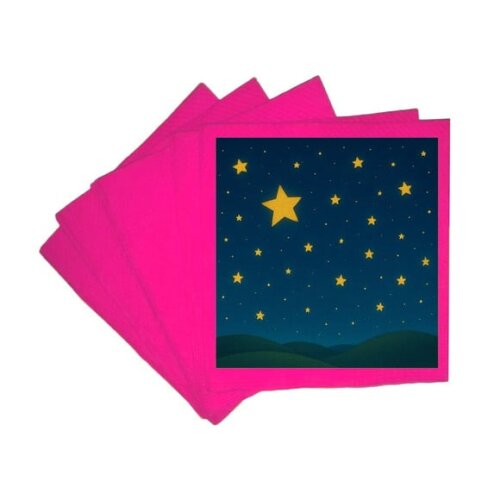 Guardanapo de Papel Personalizado Céu Estrelado
