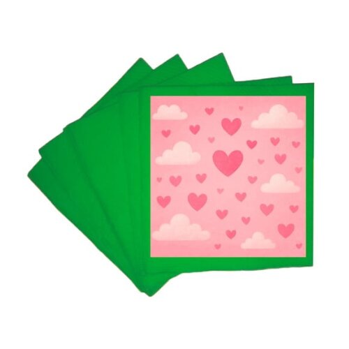 Guardanapo de Papel Personalizado Céu Rosa