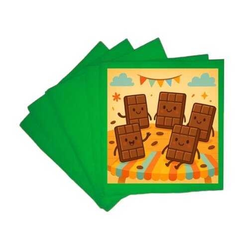 Guardanapo de Papel Personalizado Chocolates