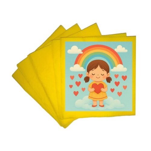 Guardanapo de Papel Personalizado Chuva de Amor