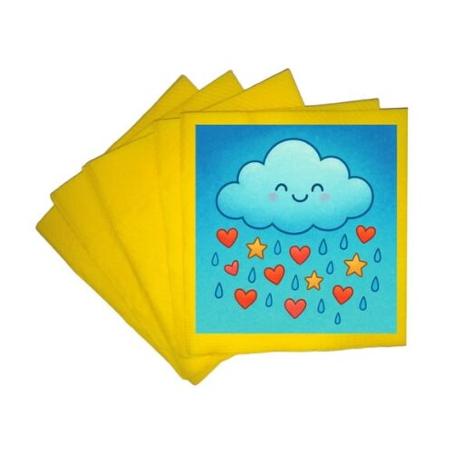 Guardanapo de Papel Personalizado Chuva de Bênçãos