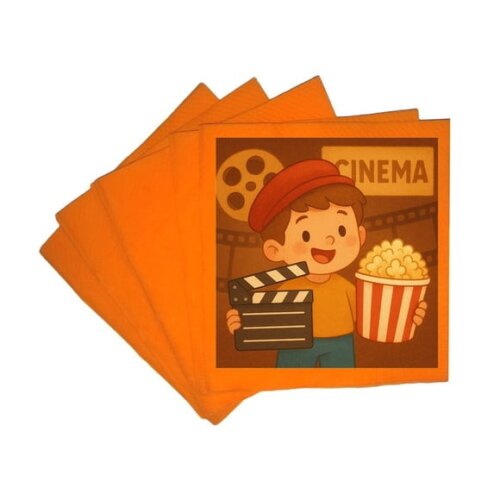 Guardanapo de Papel Personalizado Cinema Antigo