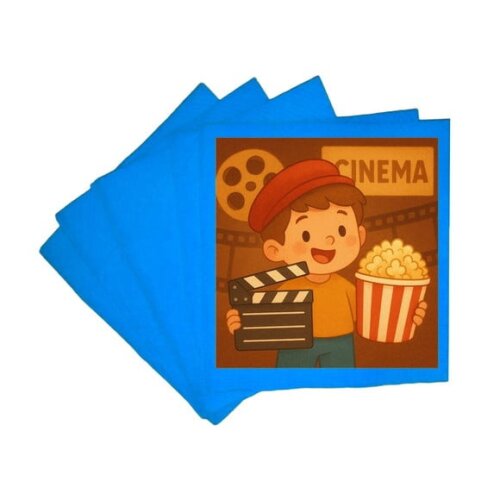 Guardanapo de Papel Personalizado Cinema Antigo