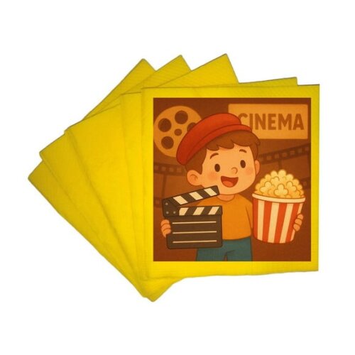 Guardanapo de Papel Personalizado Cinema Antigo