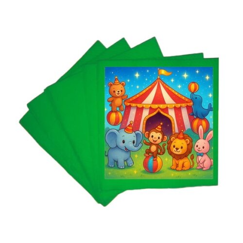 Guardanapo de Papel Personalizado Circo Encantado