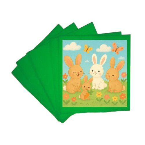 Guardanapo de Papel Personalizado Coelhinhos