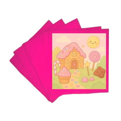 Guardanapo de Papel Personalizado Confeitaria Kids