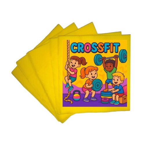 Guardanapo de Papel Personalizado Crossfit