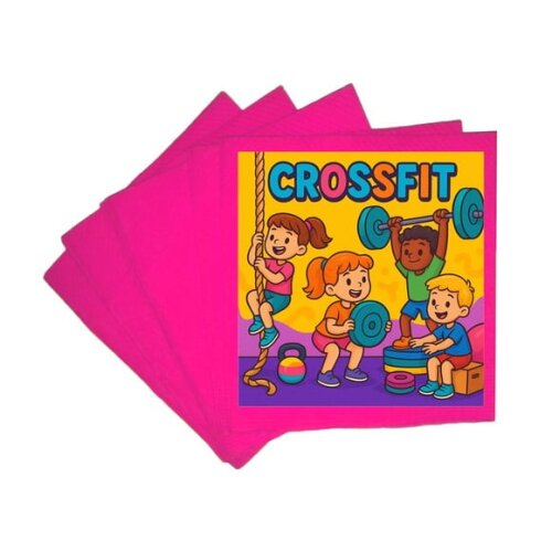 Guardanapo de Papel Personalizado Crossfit