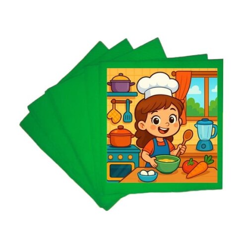 Guardanapo de Papel Personalizado Cozinha Kids