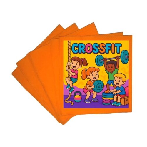 Guardanapo de Papel Personalizado Crossfit