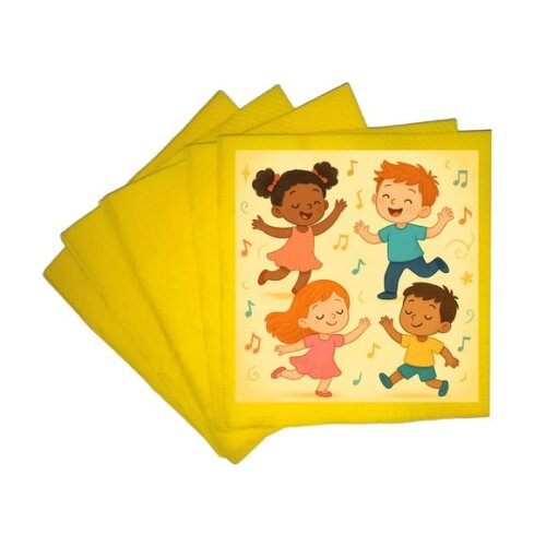 Guardanapo de Papel Personalizado Dança