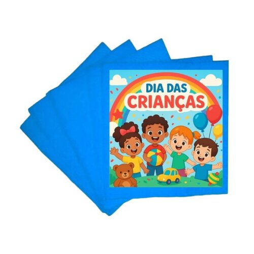 Guardanapo de Papel Personalizado Dia das Crianças