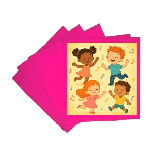 Guardanapo de Papel Personalizado Dança