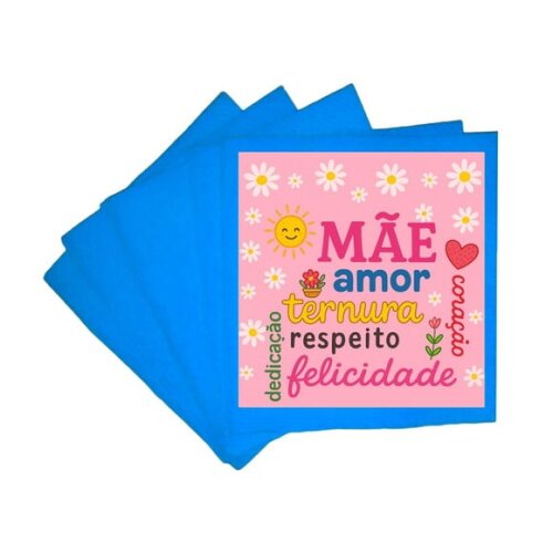 Guardanapo de Papel Personalizado Dia das Mães