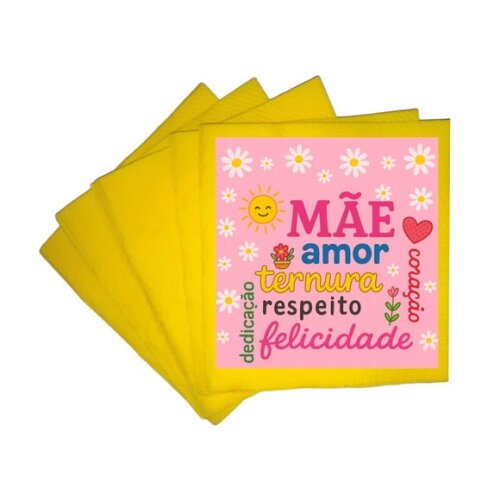 Guardanapo de Papel Personalizado Dia das Mães