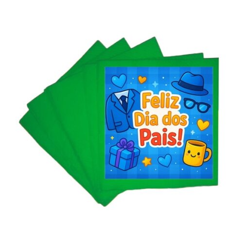 Guardanapo de Papel Personalizado Dia dos Pais