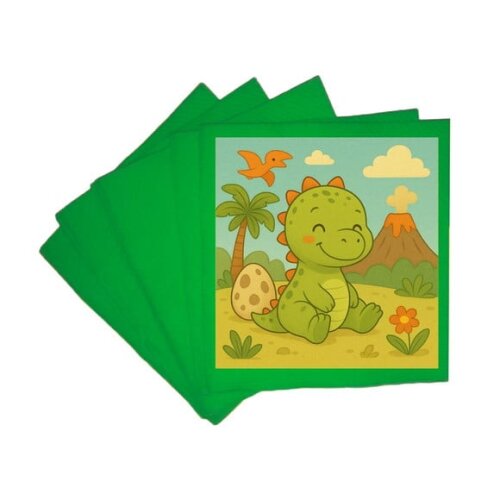 Guardanapo de Papel Personalizado Dinossauro Baby