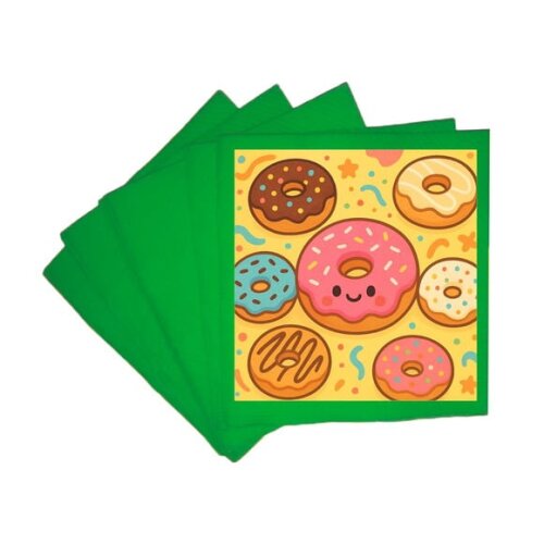 Guardanapo de Papel Personalizado Donuts