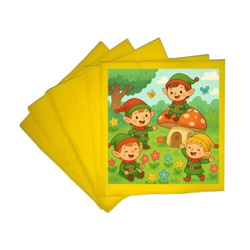 Guardanapo de Papel Personalizado Duendes