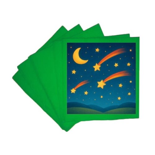 Guardanapo de Papel Personalizado Estrelas Cadentes
